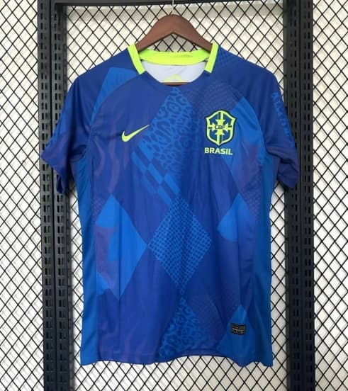 2025 Brazil Away Blue Jersey — Selección de fútbol de Brasil