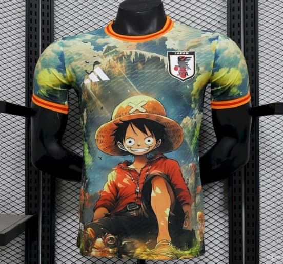 2025/26 Player Version Japan ワンピース-モンキー・D・ルフィ Jersey — jersey