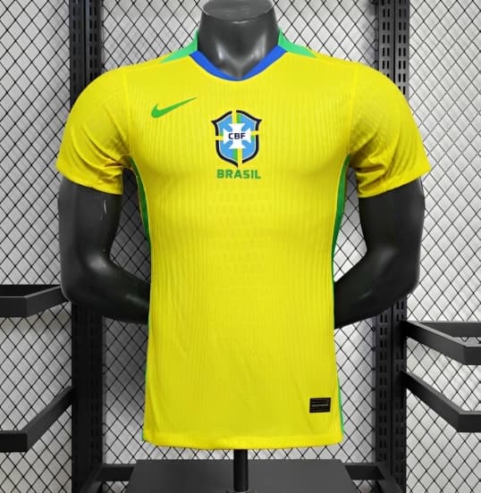 25/26 Player Version Brazil Yellow Jersey — Selección de fútbol de Brasil