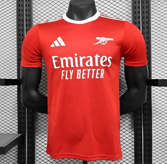 25/26 Player Version Arsenal Match Training Red Jersey — Arsenal Football Club
