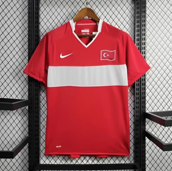 2008 Retro Turkey Home Jersey — Selección de fútbol de Turquía