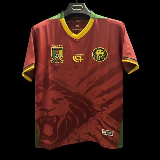 2025 Cameroon Wine Pre-Match Jersey — Selección de fútbol de Camerún