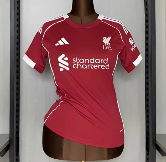 25/26 Women Liverpool Home Jersey — jersey