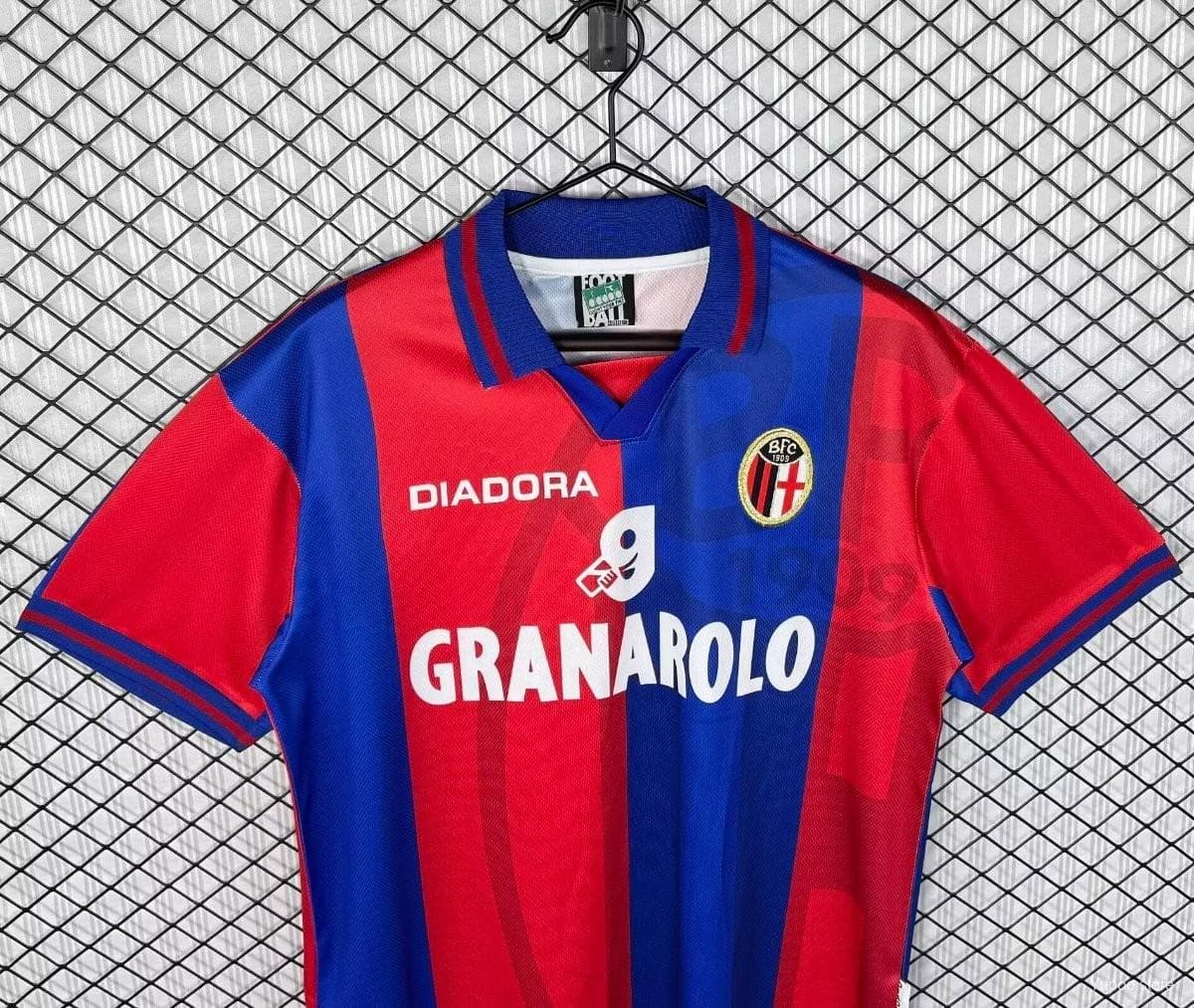 Retro 97/98 Bologna Home Jersey — imagen 2