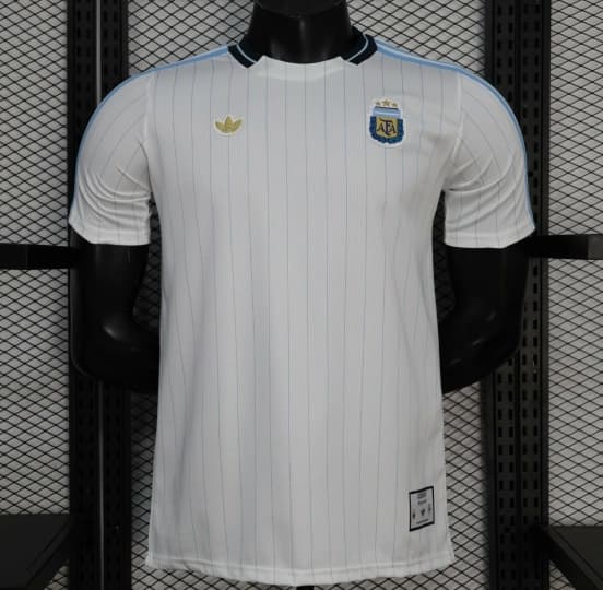 Player Version 2026 Argentina White Terrace Icons Jersey — jersey