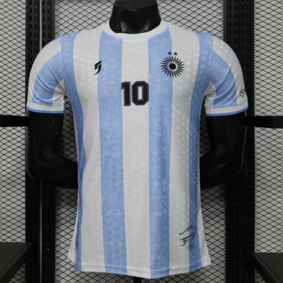 Player Version 2026 Argentina Home Light Blue & White Vertical Stripe Special Edition Jersey — jersey