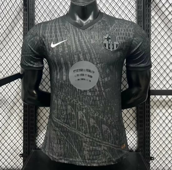 Player Version 25/26 FC Barcelona Black Special Edition Soccer Jersey — jersey