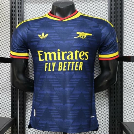 layer Version 26/27 Arsenal Navy Blue with Geometric Pattern Third Jersey — jersey