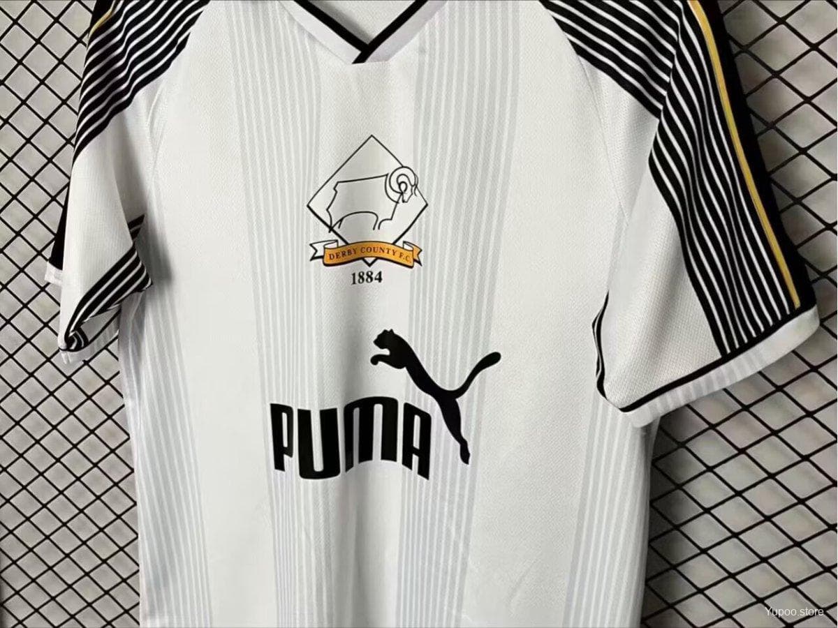 Retro 95/96 Derby County Home Jersey — imagen 2