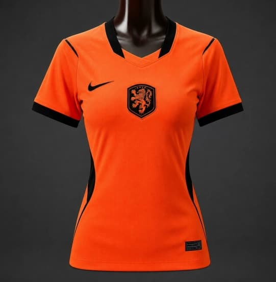 2026 Netherlands Home Women Jersey — Selección de fútbol de los Países Bajos
