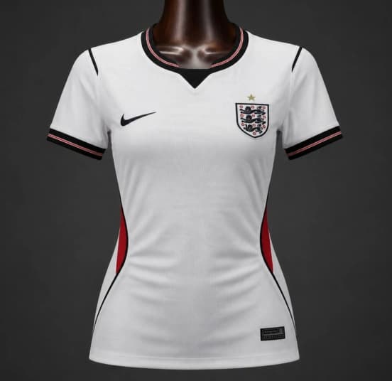2026 Women England Home Jersey — jersey