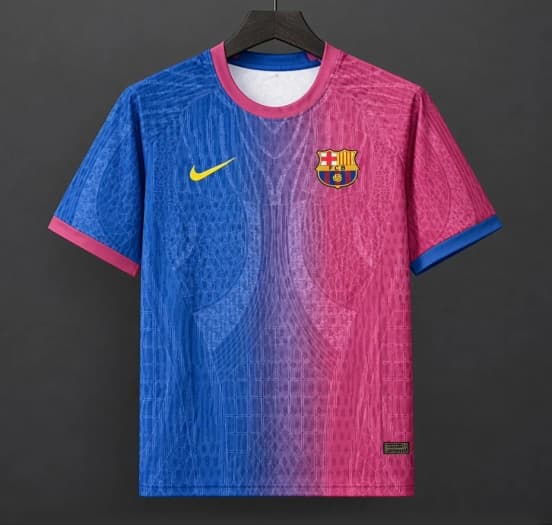 26/27 Barcelona Special Edition Blue/Pink Mosaic Jersey — jersey