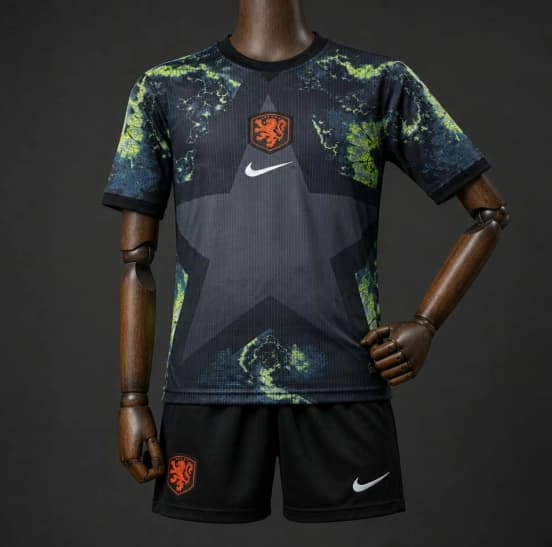 2026 Kids Netherlands Goalkeeper Jersey — Selección de fútbol de los Países Bajos