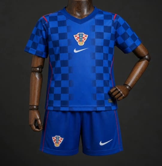 2026 Kids Croatia Away Jersey — Selección de fútbol de Croacia