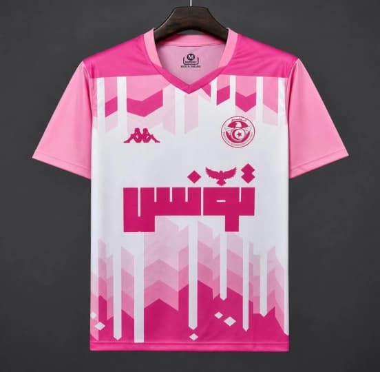2026 Tunisia Special Edition Pink Jersey — Selección de fútbol de Túnez