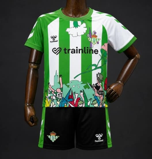 26/27 Kids Real Betis Special Kit — imagen 1