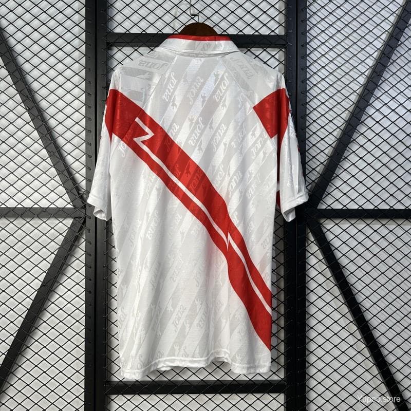 94/95 Retro Rayo Vallecano Home Jersey — imagen 5