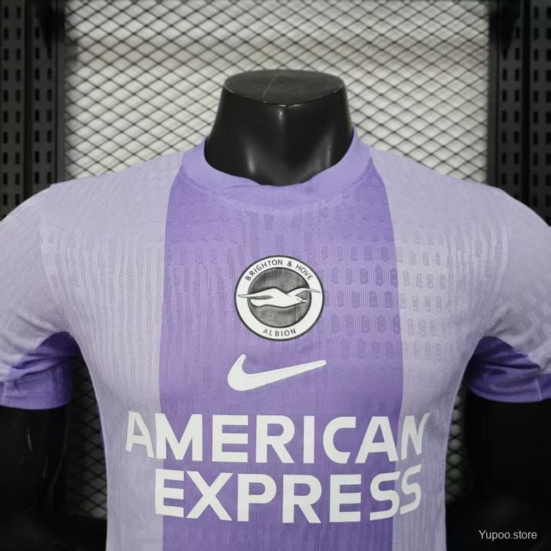 Player Version 25/26 Brighton Hove Albion Away Jersey — imagen 3