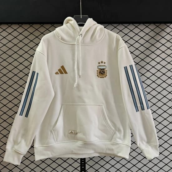 Player Version 2026  Argentina Home Fleece Hoodie 9 Colors — jersey
