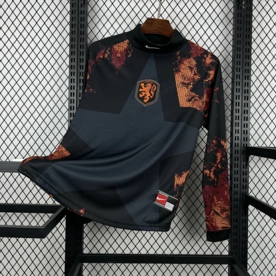 2026 Netherlands Hollywood Goalkeeper Long Sleeve Jersey — Selección de fútbol de los Países Bajos