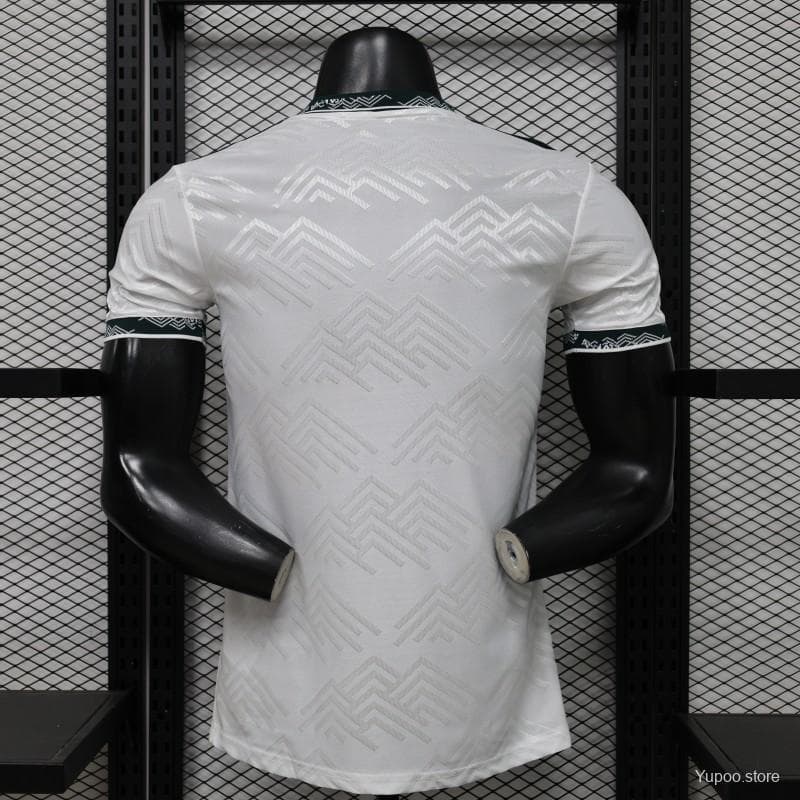 Player Version 26/27 Juventus White with Dark Green Special Edition Jersey — imagen 4