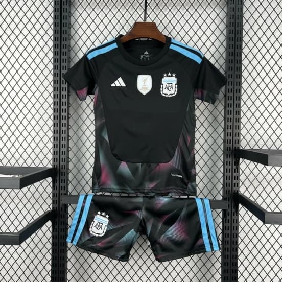 2026 Kids Argentina World Cup Goalkeeper Kit — jersey