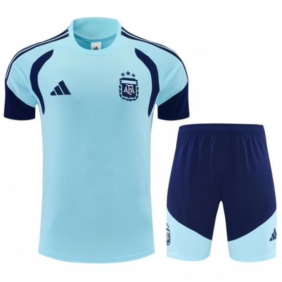 26/27 Argentina Sky Blue Short Sleeve+Soccer Shorts — jersey