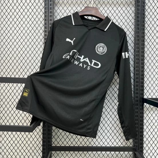 2025/26 Mens Manchester City Away Long Sleeve Jersey — Manchester City Football Club