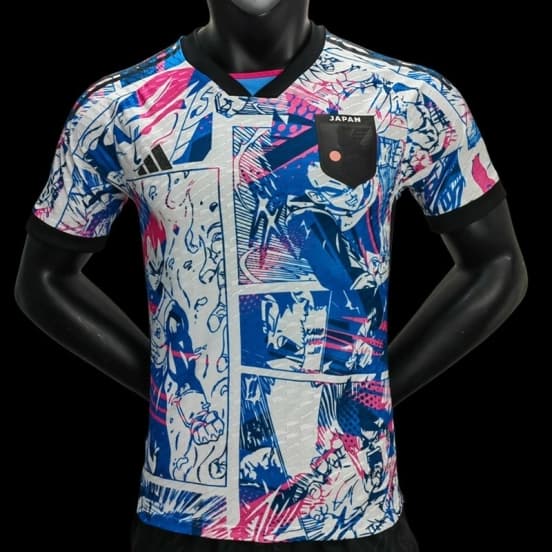 Player Version 2022 Japan X Dragon Ball Special Edition Soccer Jersey — Selección de fútbol de Japón