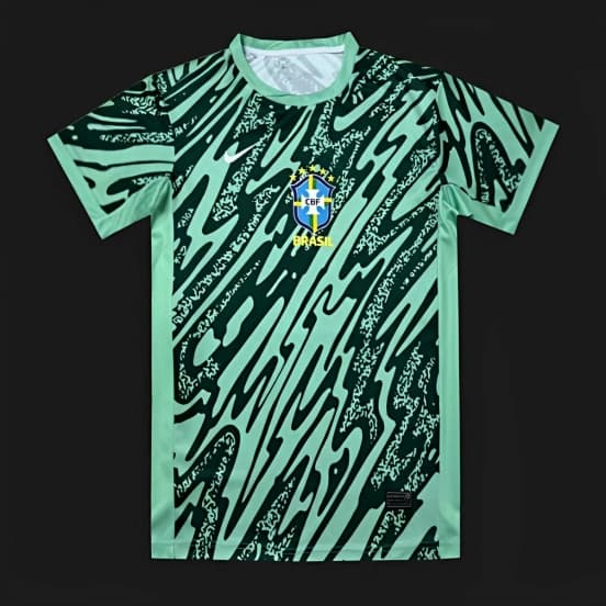 2024 Brazil Third Green Goalkeeper Jersey — Selección de fútbol de Brasil