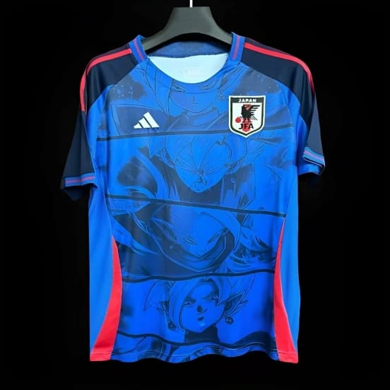2024 Japan Dragon Ball Fighters Blue Special Jersey — Selección de fútbol de Japón