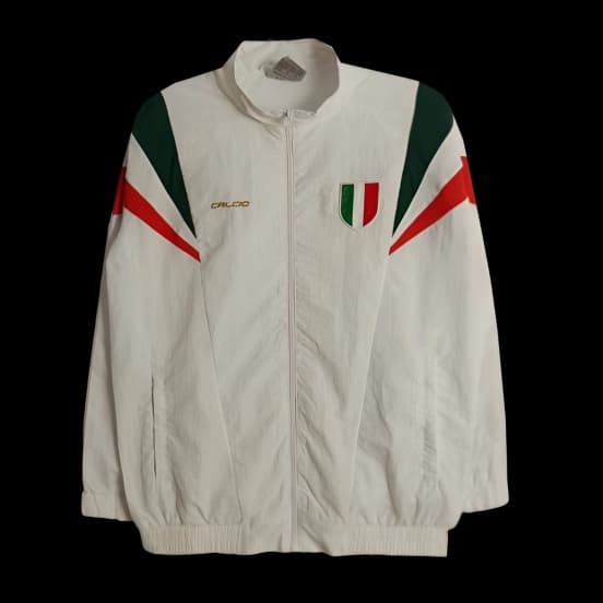 2025 Italy White Windbreaker — Selección de fútbol de Italia