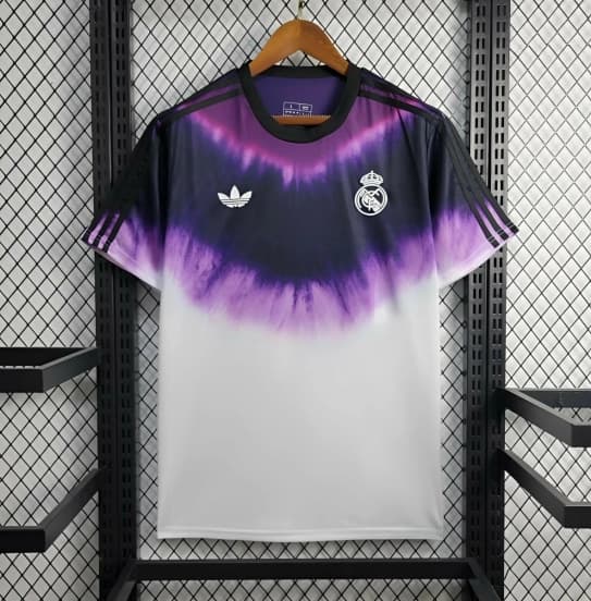 25/26 Real Madrid New Year Purple/White Jersey — jersey