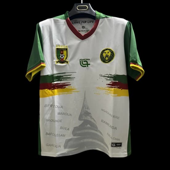 2025 Cameroon Third WHITE Jersey — Selección de fútbol de Camerún