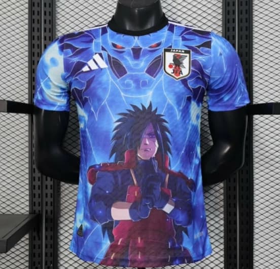 Player Version 2025 Japan Blue with Anime Character Design Jersey — jersey