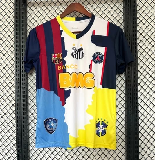 25/26 Neymar JR Barcelona/PSG/Santos Special Jersey — jersey