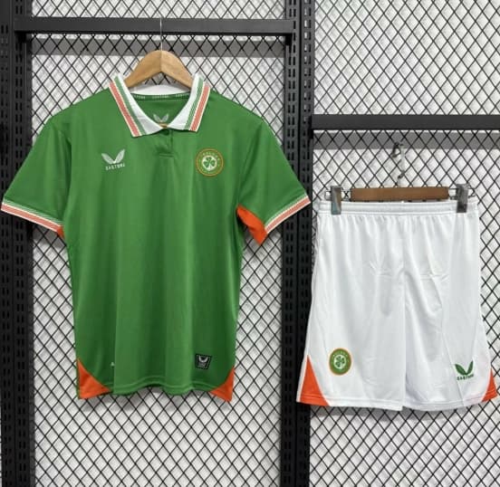 25/26 Kids Ireland Home Jersey — Selección de fútbol de Irlanda