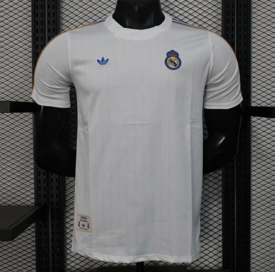 Player Version 25/26 Real Madrid White Casual Jersey — jersey