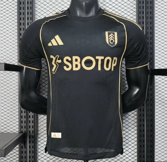 Player Version 25/26 Fulham Away Black Jersey — Fulham Football Club