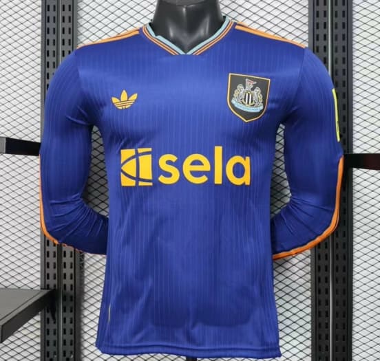 Player Version 25/26 Newcastle United Third Blue Long Sleeve Jersey — Newcastle United Football Club