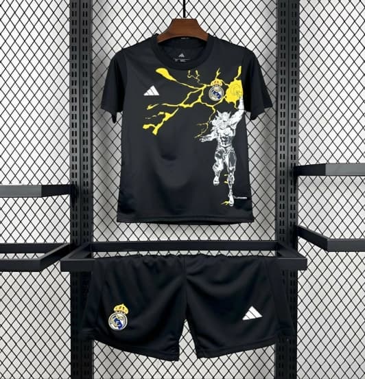 2025/26 Kids Real Madrid Pre-Match Kit — jersey