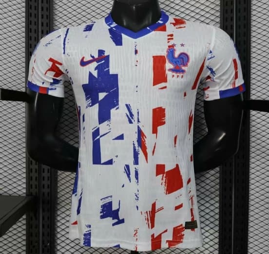 2026 Player Version France White with Blue and Red Brushstrokes
Special Edition Jersey — Selección de fútbol de Francia