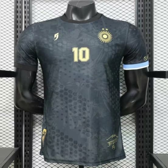 Player Version 2026 Argentina Black with Gold Sun Special Edition Jersey — jersey