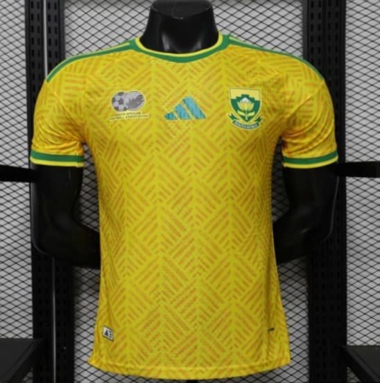 Player Version 26/27 South Africa Yellow & Green  Home Jersey (Adidas) — imagen 1
