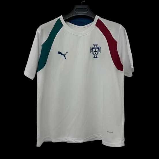 2026 Portugal White Pre-Match Jersey — jersey