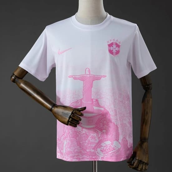 2026 Brazil Jesus Rose Jersey — jersey