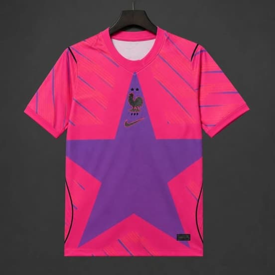 2026 France Pink Goalkeeper Jersey — Selección de fútbol de Francia
