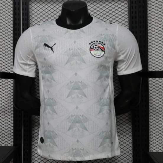 Player Version 2026 Egypt White with Grey  Away Jersey — Selección de fútbol de Egipto