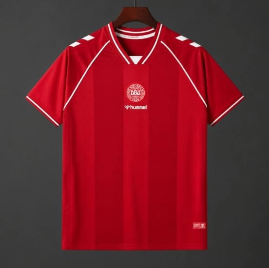 2026 Denmark Home Jersey — Selección de fútbol de Dinamarca