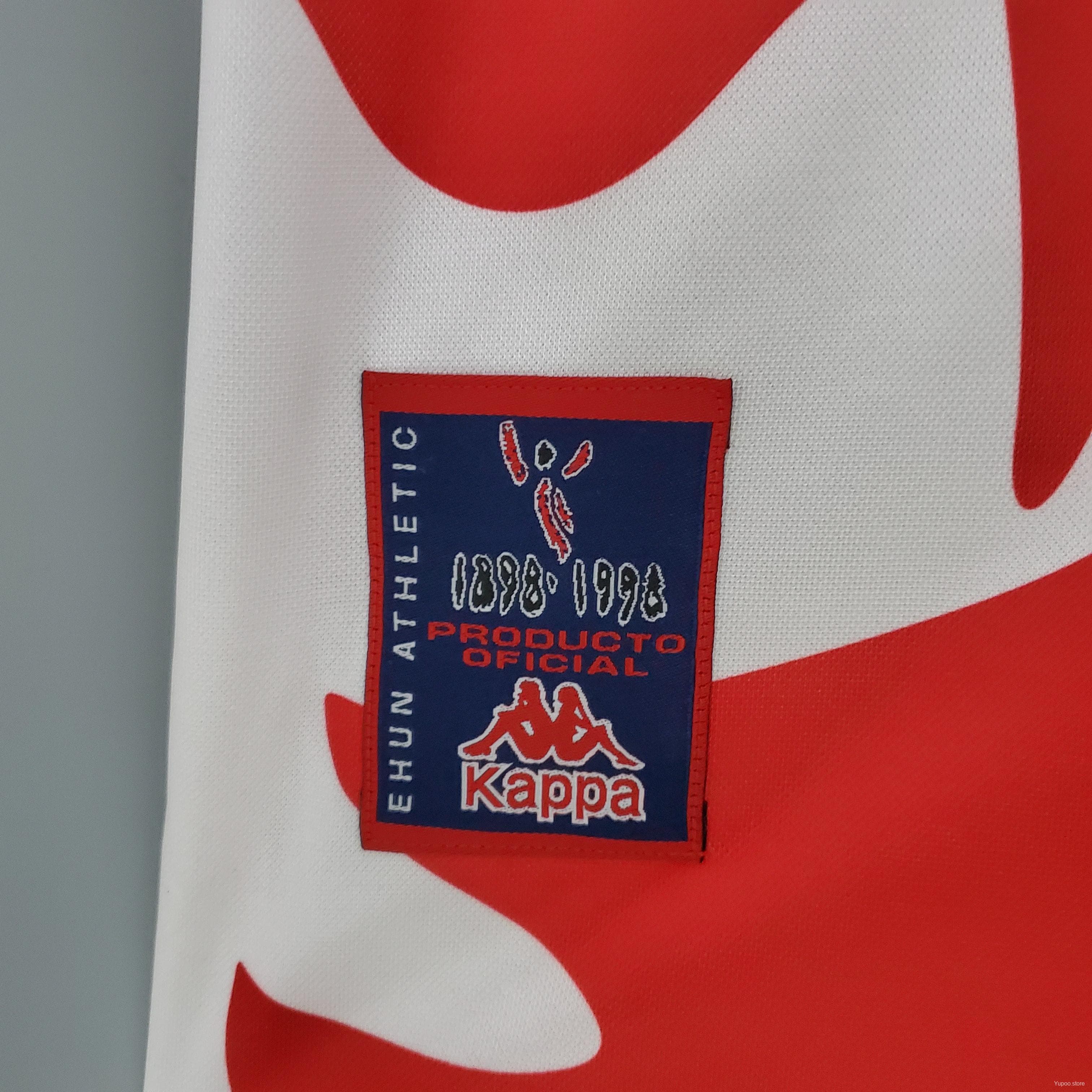 Retro 97/98 Athletic Bilbao home Soccer Jersey — imagen 5